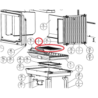 JOTUL - ASCHEROST I 570 / 600