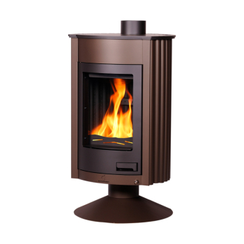 Krbová kamna MASTERFLAMME ® Medie II, hnědá - sametová