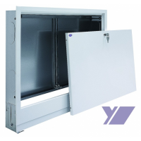 Skříň podomítková SP 3, 565 x 110-175 x 575-665mm